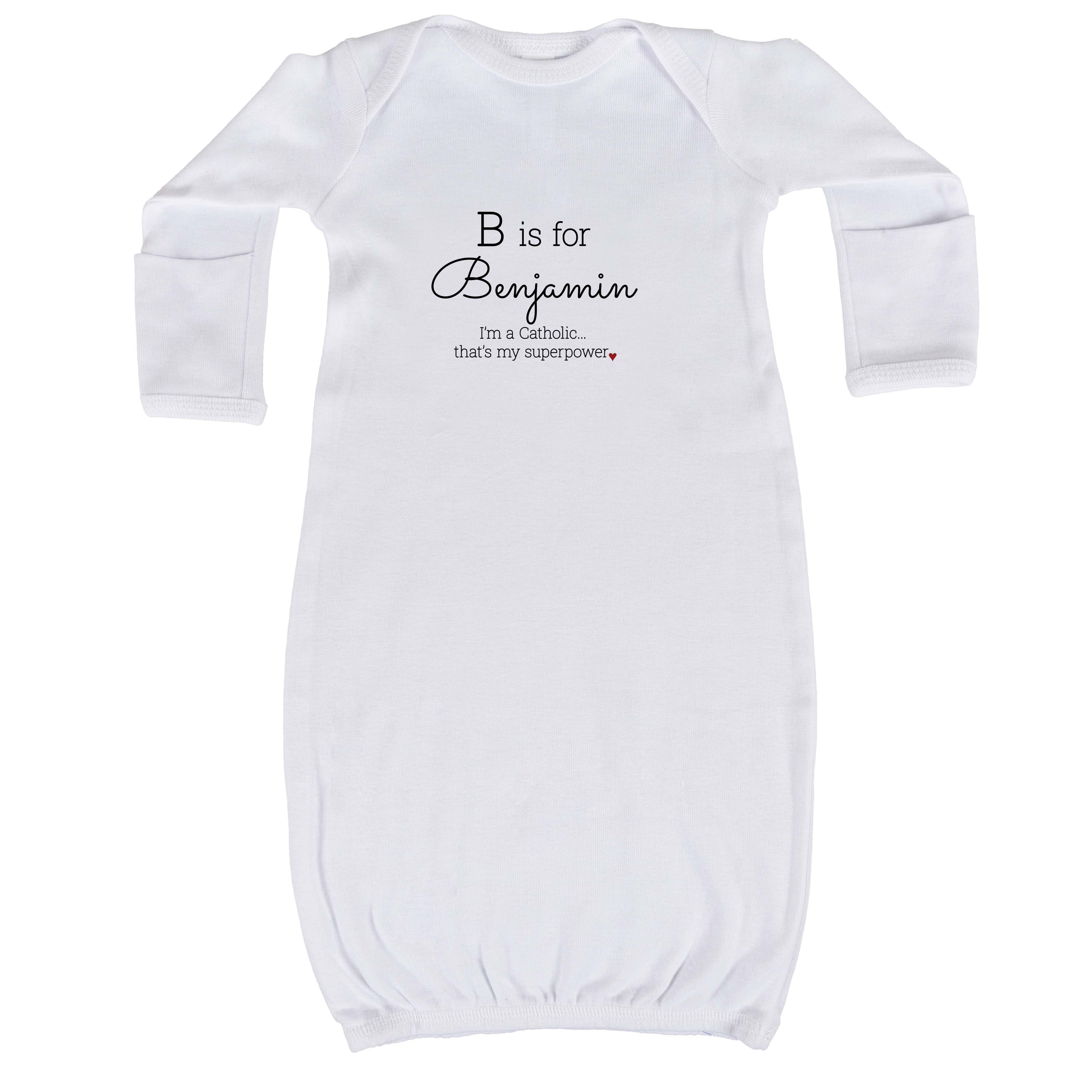 Personalized Superpower Infant Sleeper