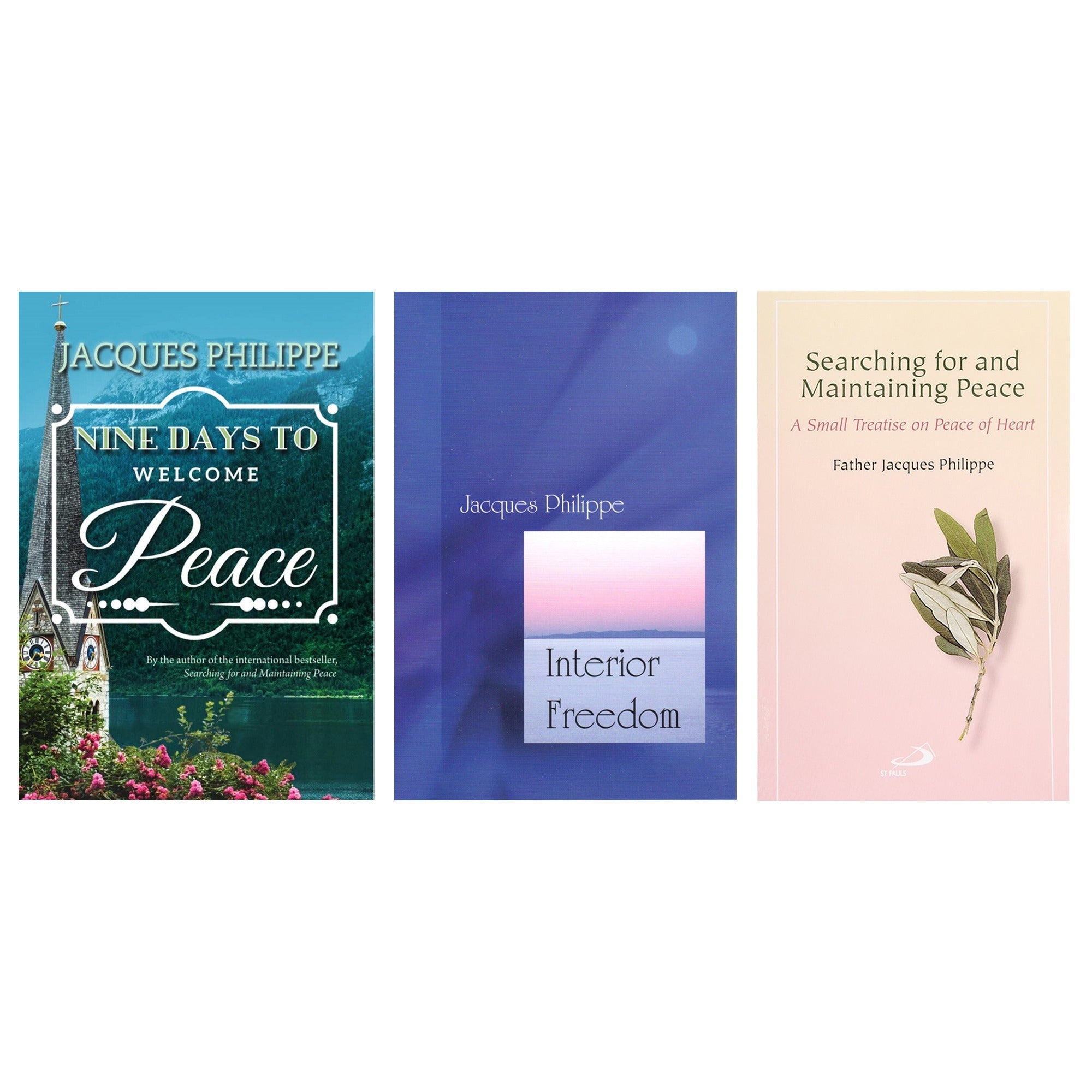 Nine Days to Welcome Peace, Interior Freedom & Searching for and Maintaining Peace (3 Book Set)