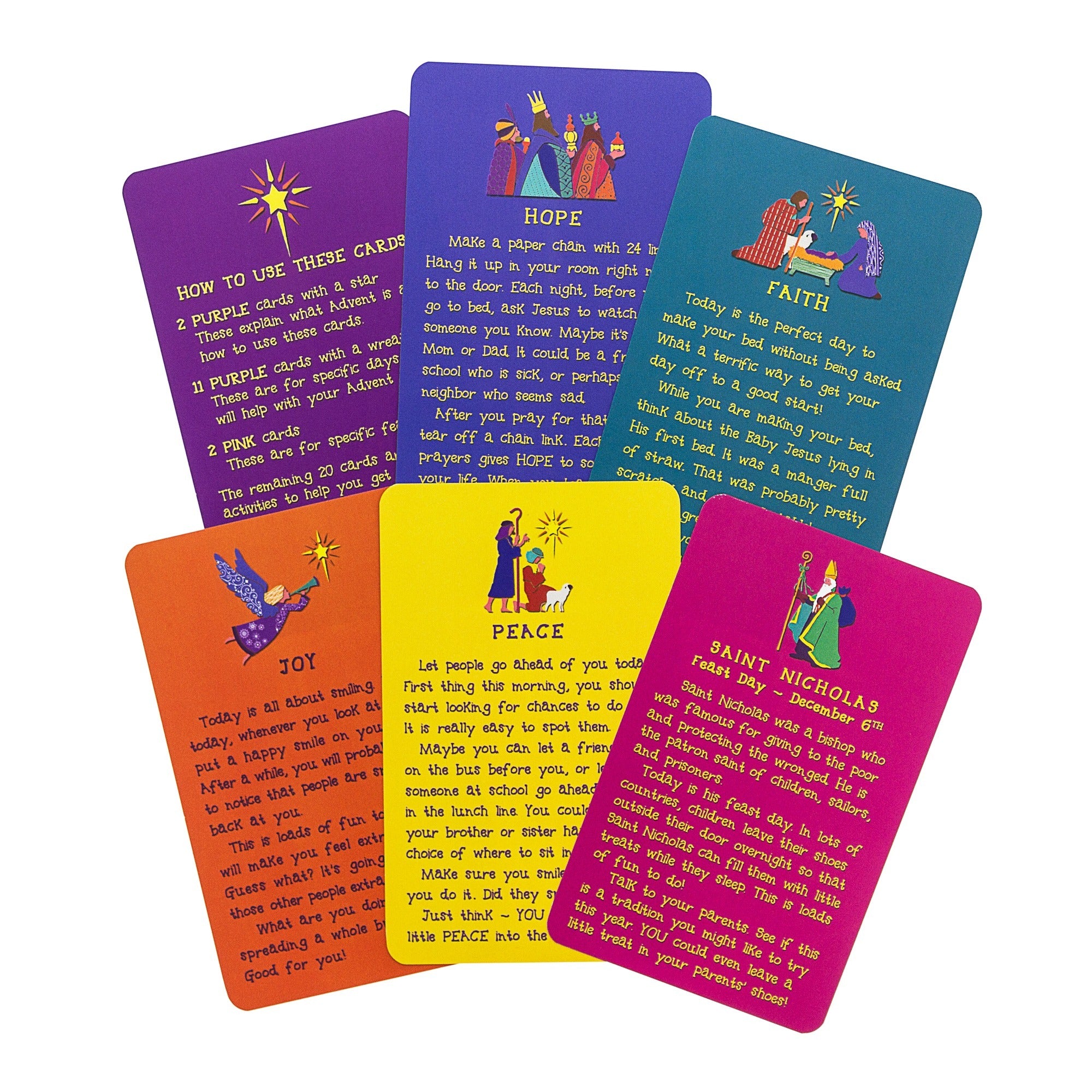 Advent Card Pack for Kids