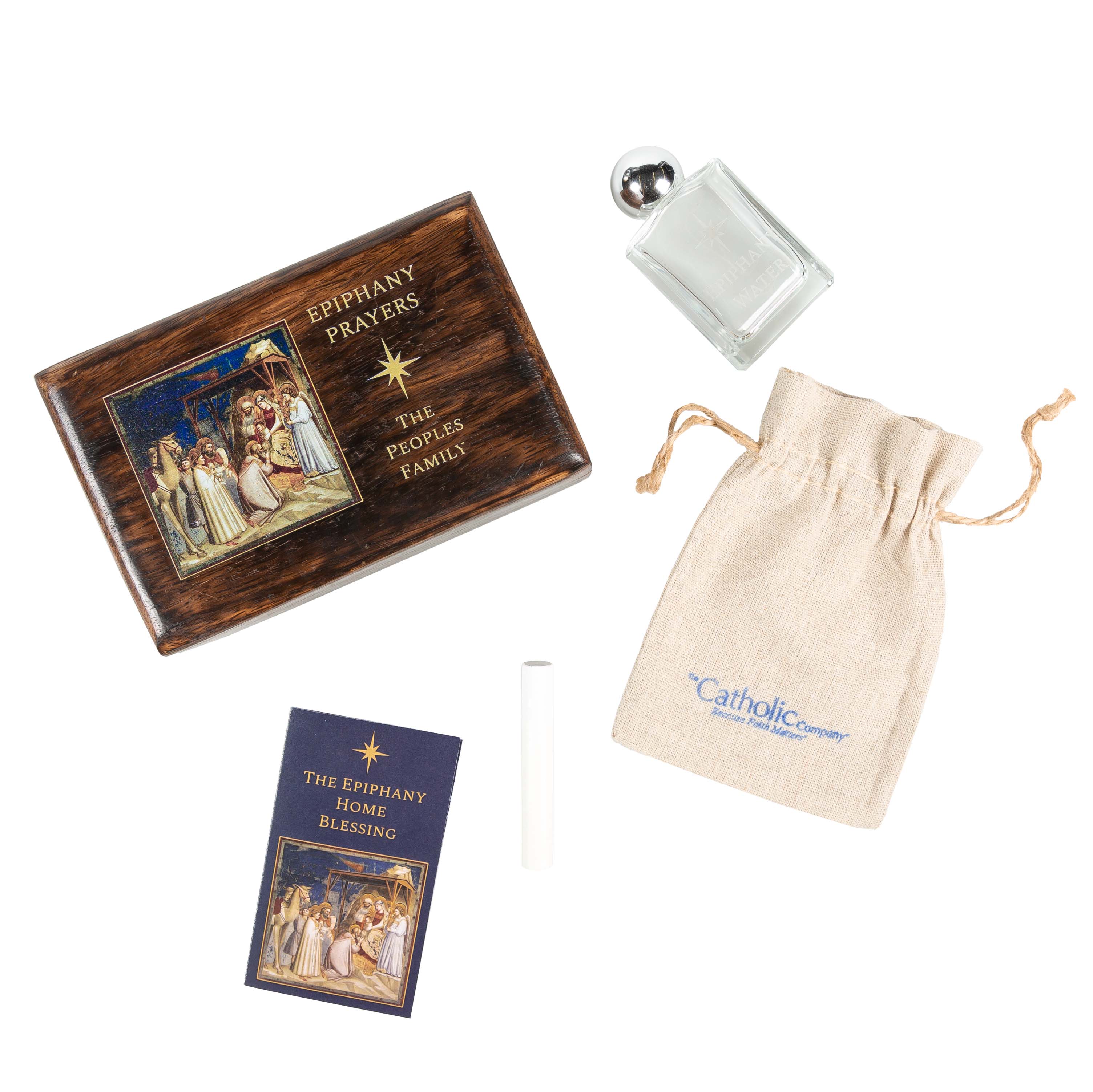 Personalized Epiphany Home Blessing Gift Set