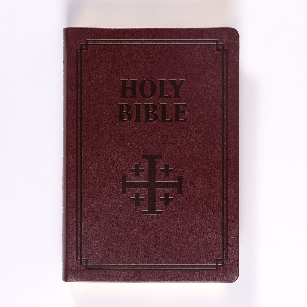 Douay Rheims Bible - Burgundy Cover