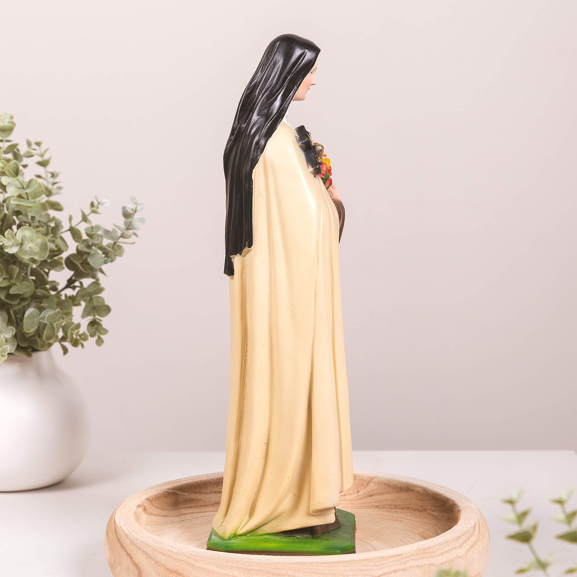 Italian St. Therese Colored Statue - 16"