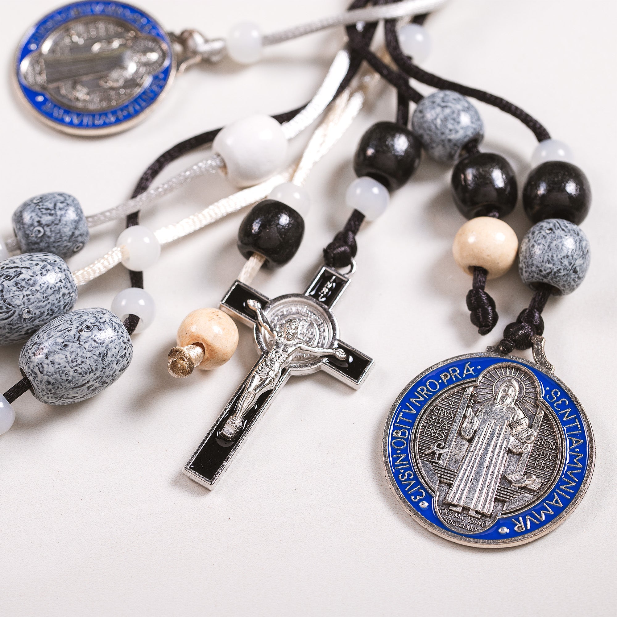 Black & White St. Benedict Home Blessing