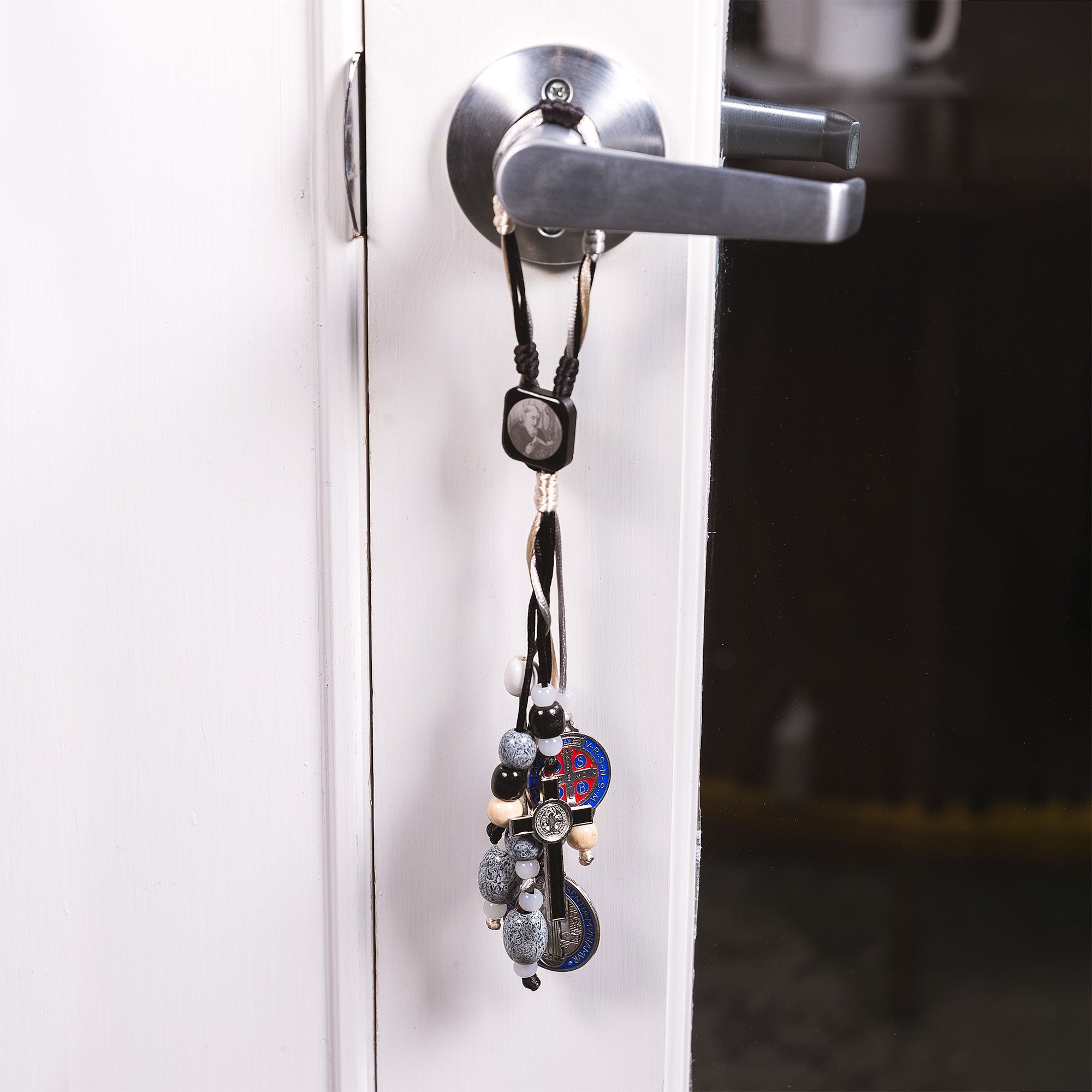 Black & White St. Benedict Home Blessing