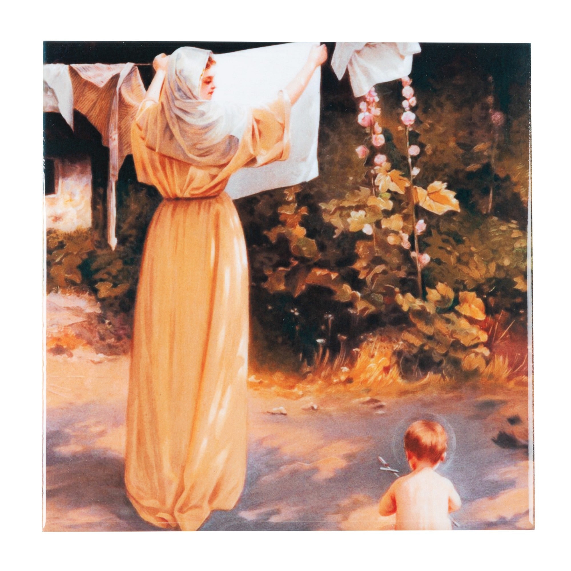 Polish Madonna Ceramic Tile