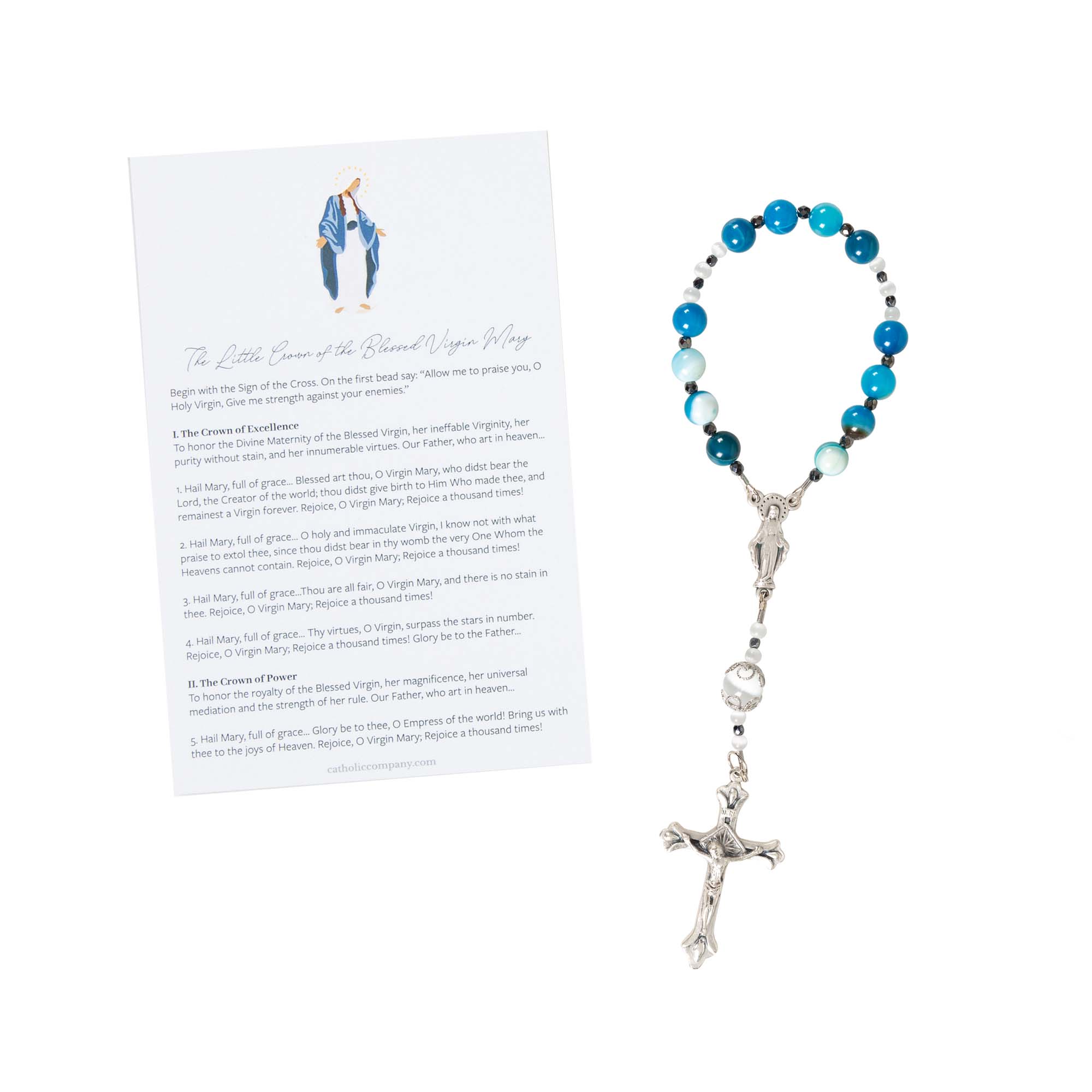 The Little Crown of the Blessed Virgin Mary Chaplet