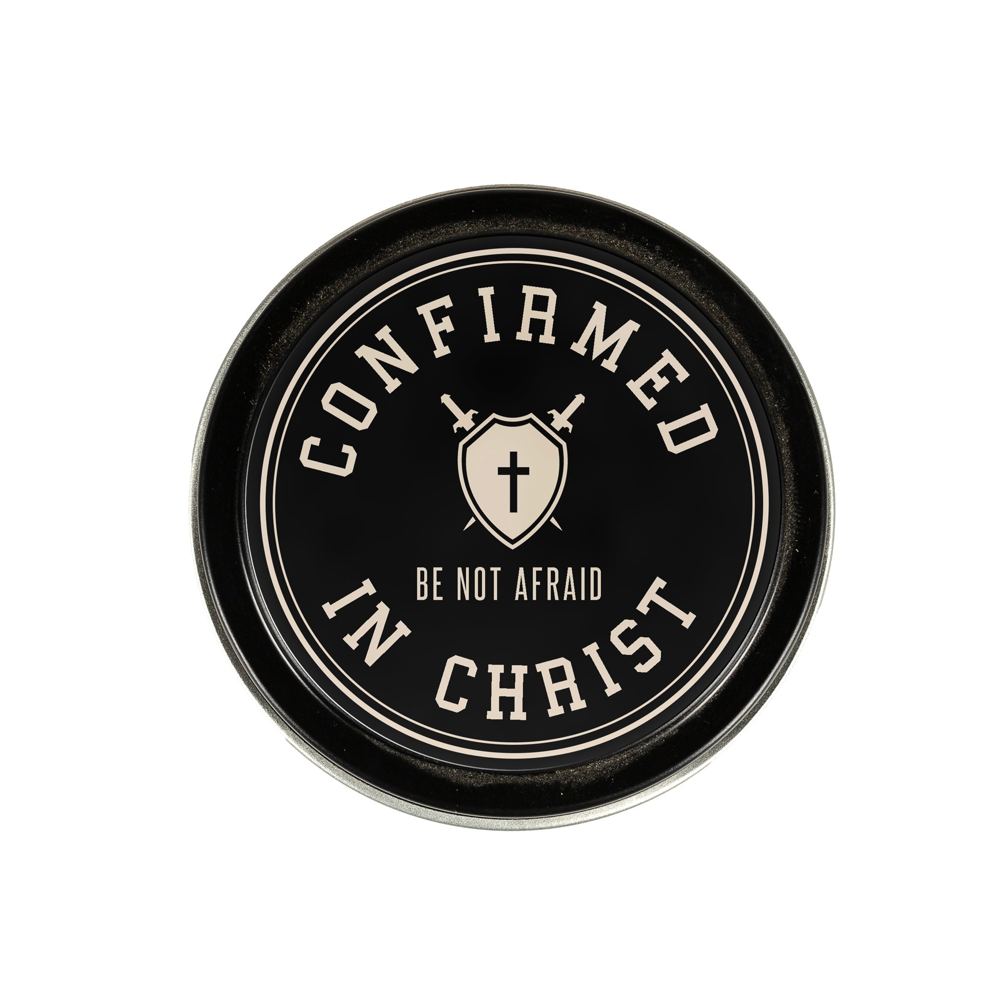 Varsity Confirmation Candle Tin