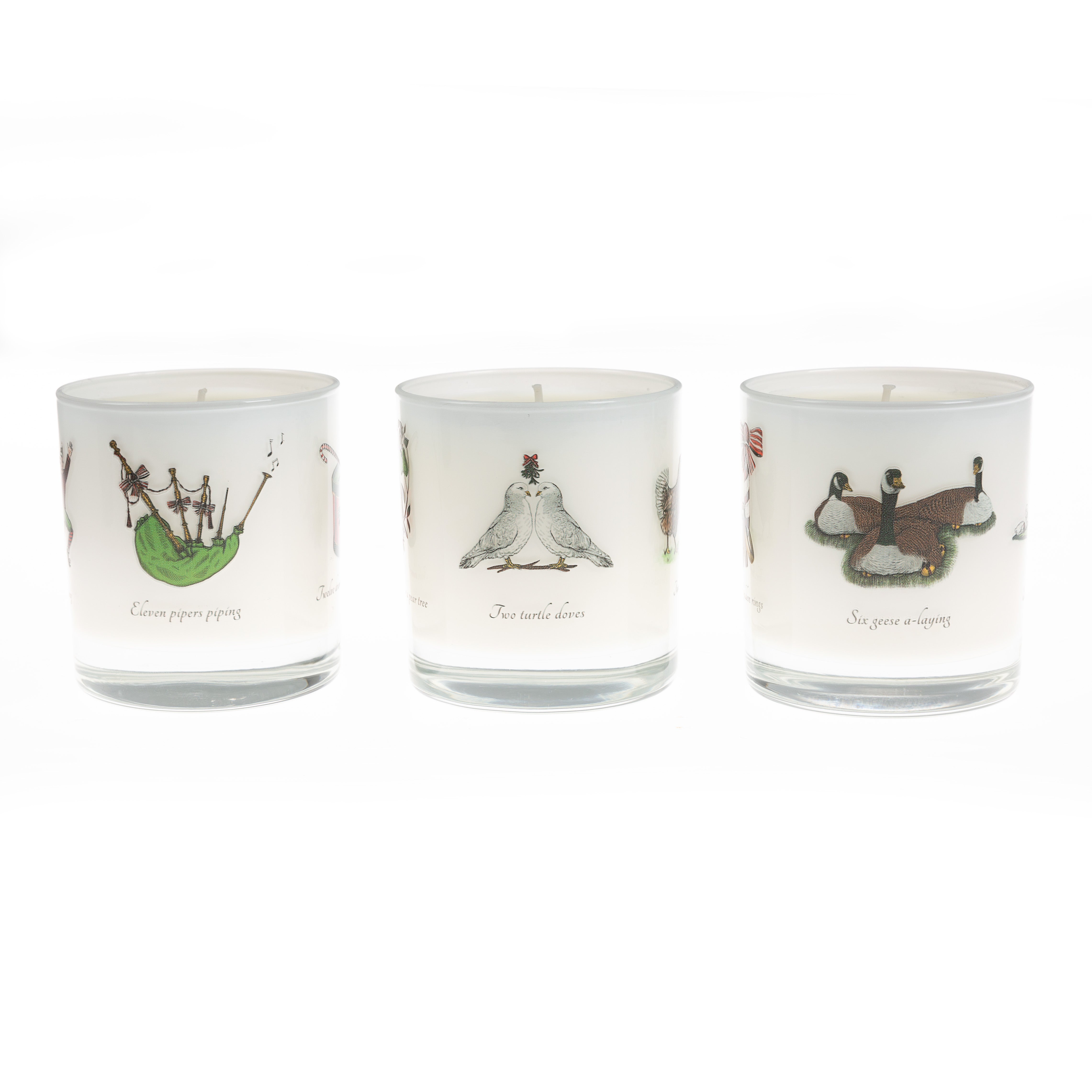 12 Days of Christmas - Set of 3 Candles