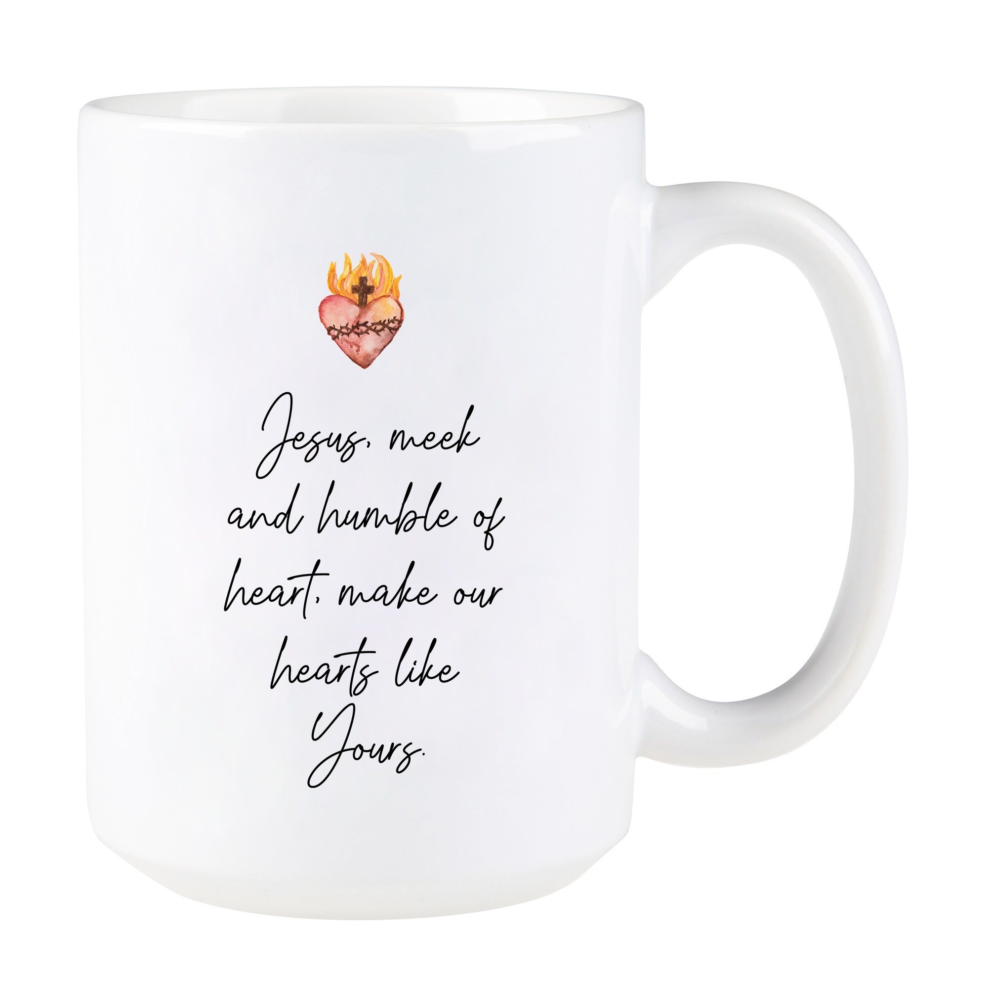Sacred Heart Prayer Mug