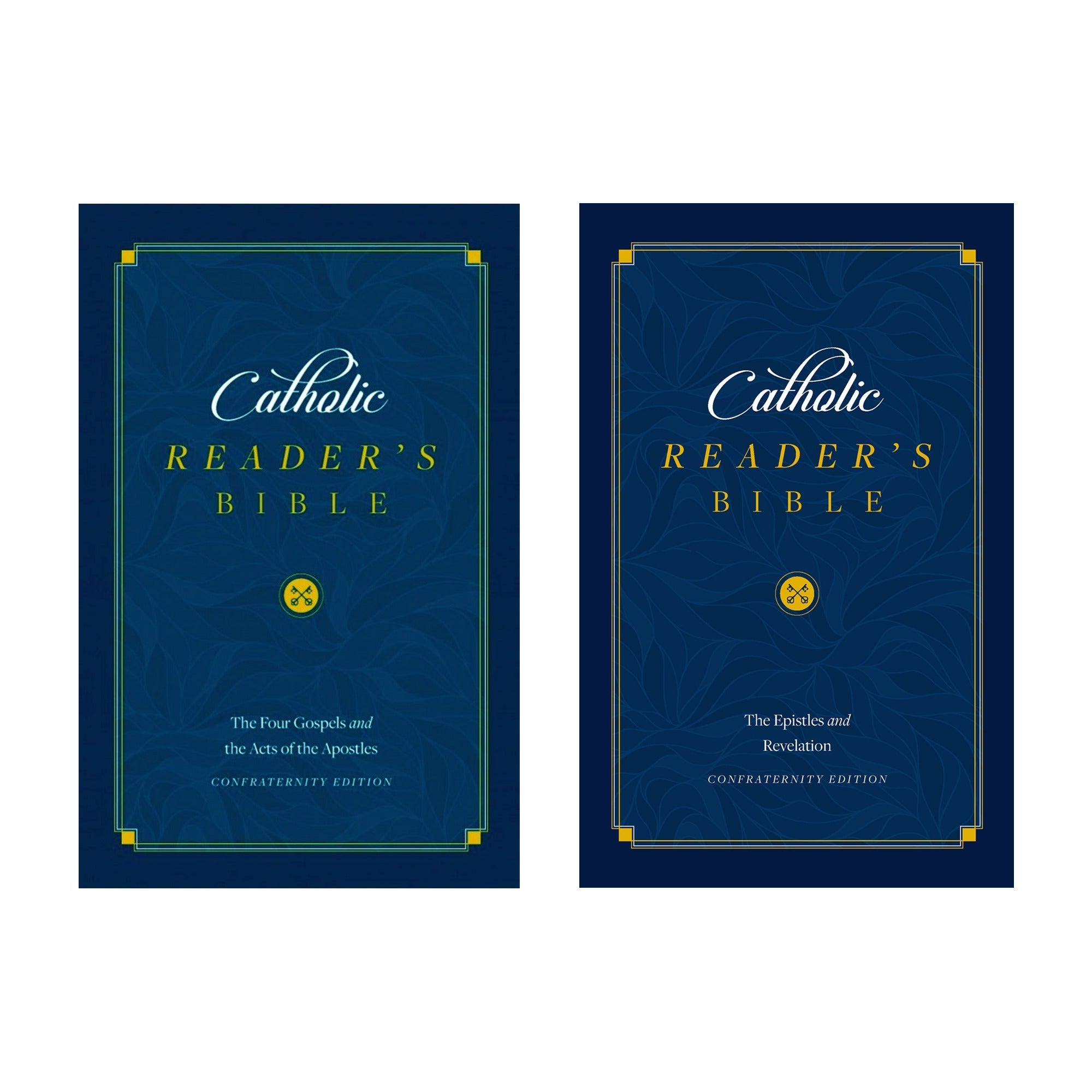The Catholic Reader's Bible - Gospels & Acts, Epistles & Revelation (2 Book Set)
