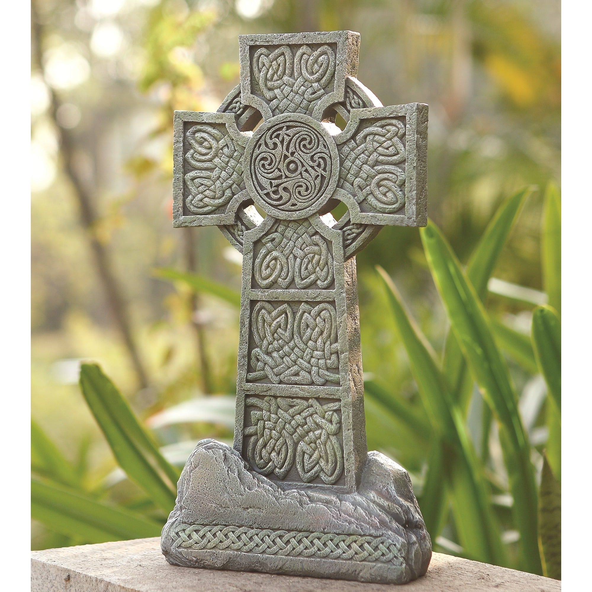 Celtic Garden Cross 16.25"