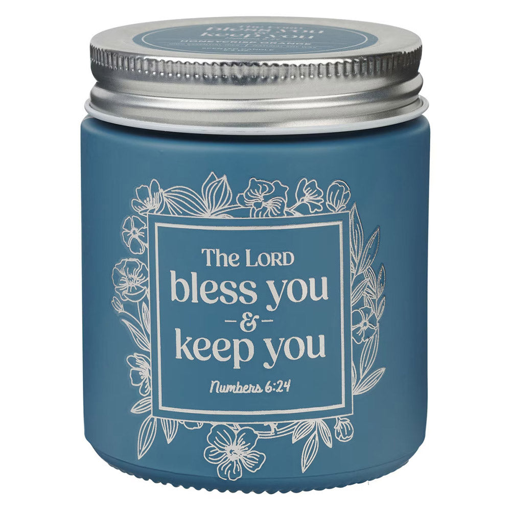 Home Blessing Honeycrisp Orange Glass Candle