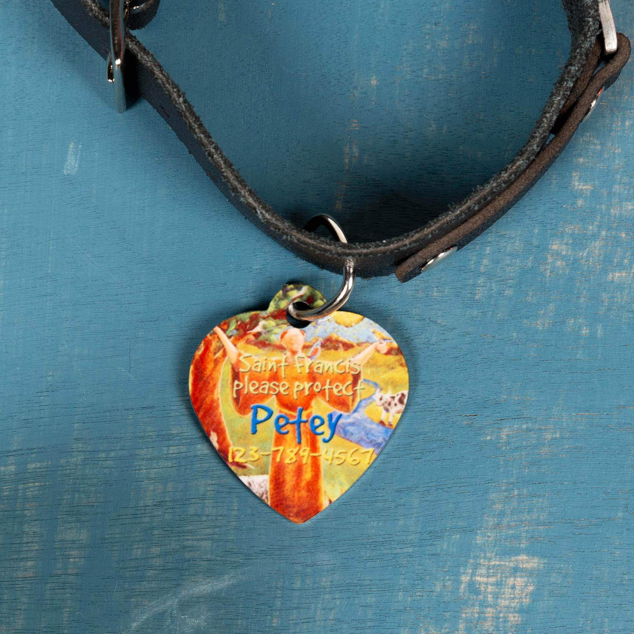 Personalized St. Francis Pet Tag