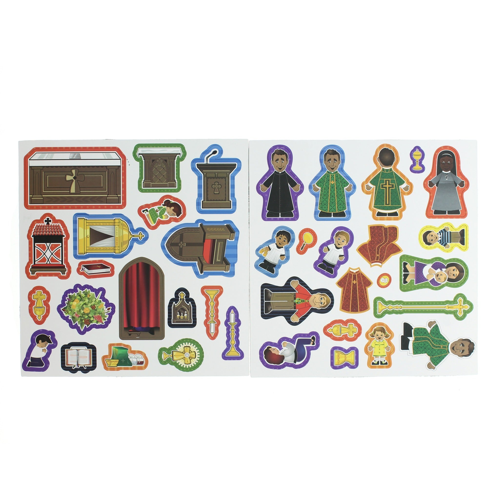 My Little Church Magnet Play Set