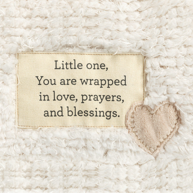 Wrapped in Prayer Velveteen Blanket