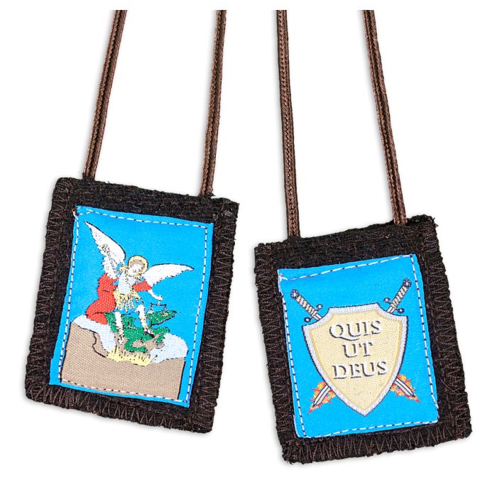 St. Michael Brown Scapular