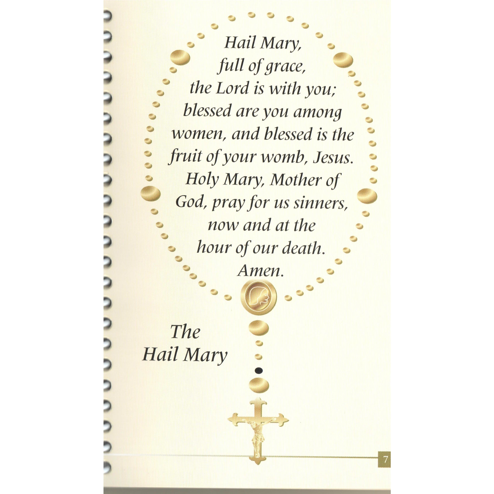 The Illustrated Rosary Page By Page - Spiral