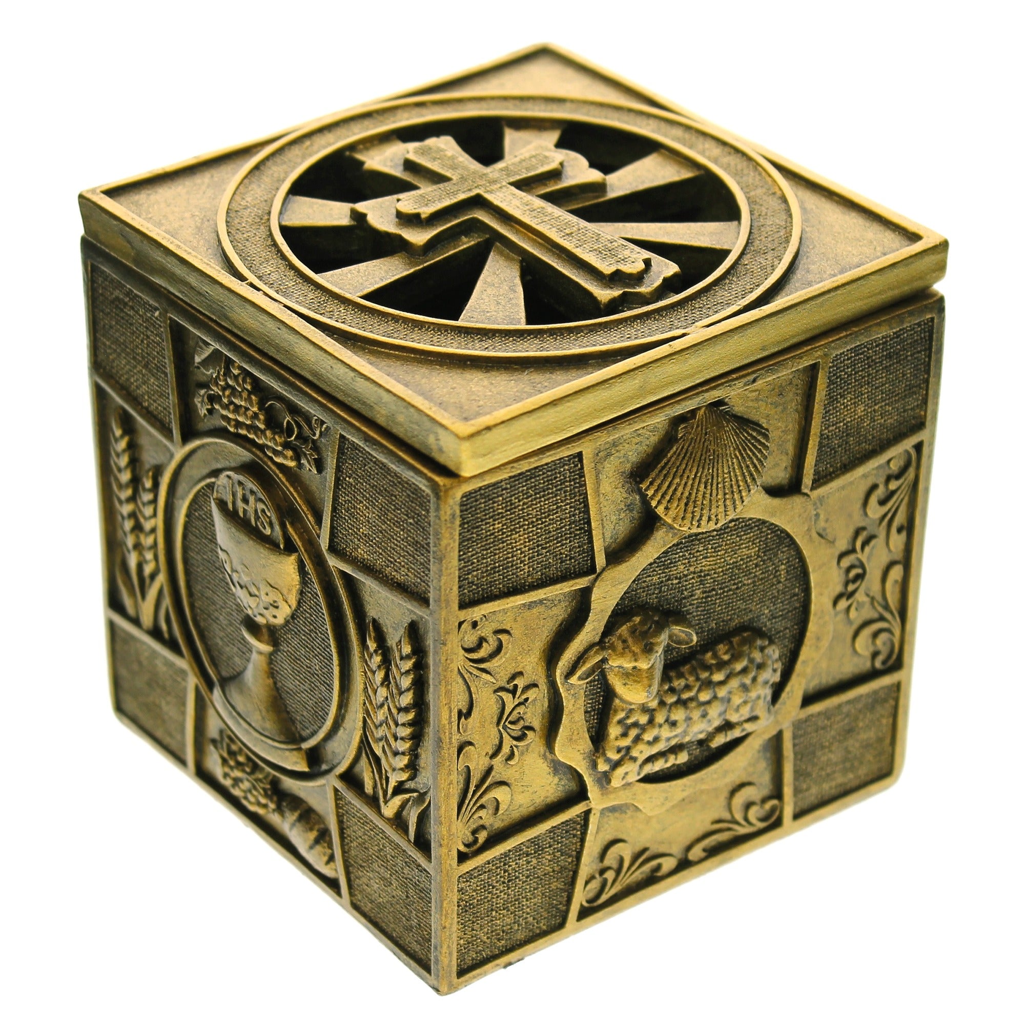 Golden Sacraments Keepsake Box