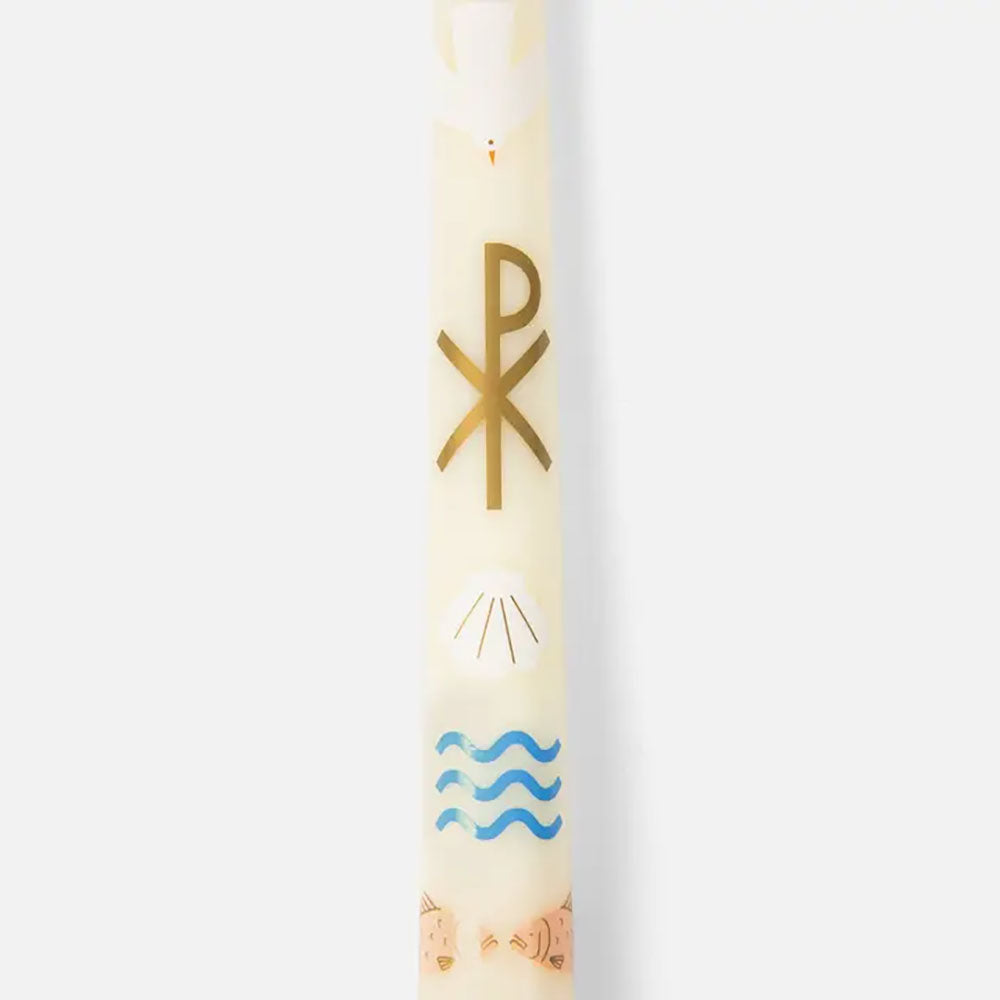 Be A Heart Living Water Baptism Candle