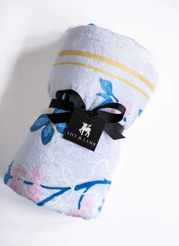 Daughter of the King Fleece Throw Blanket