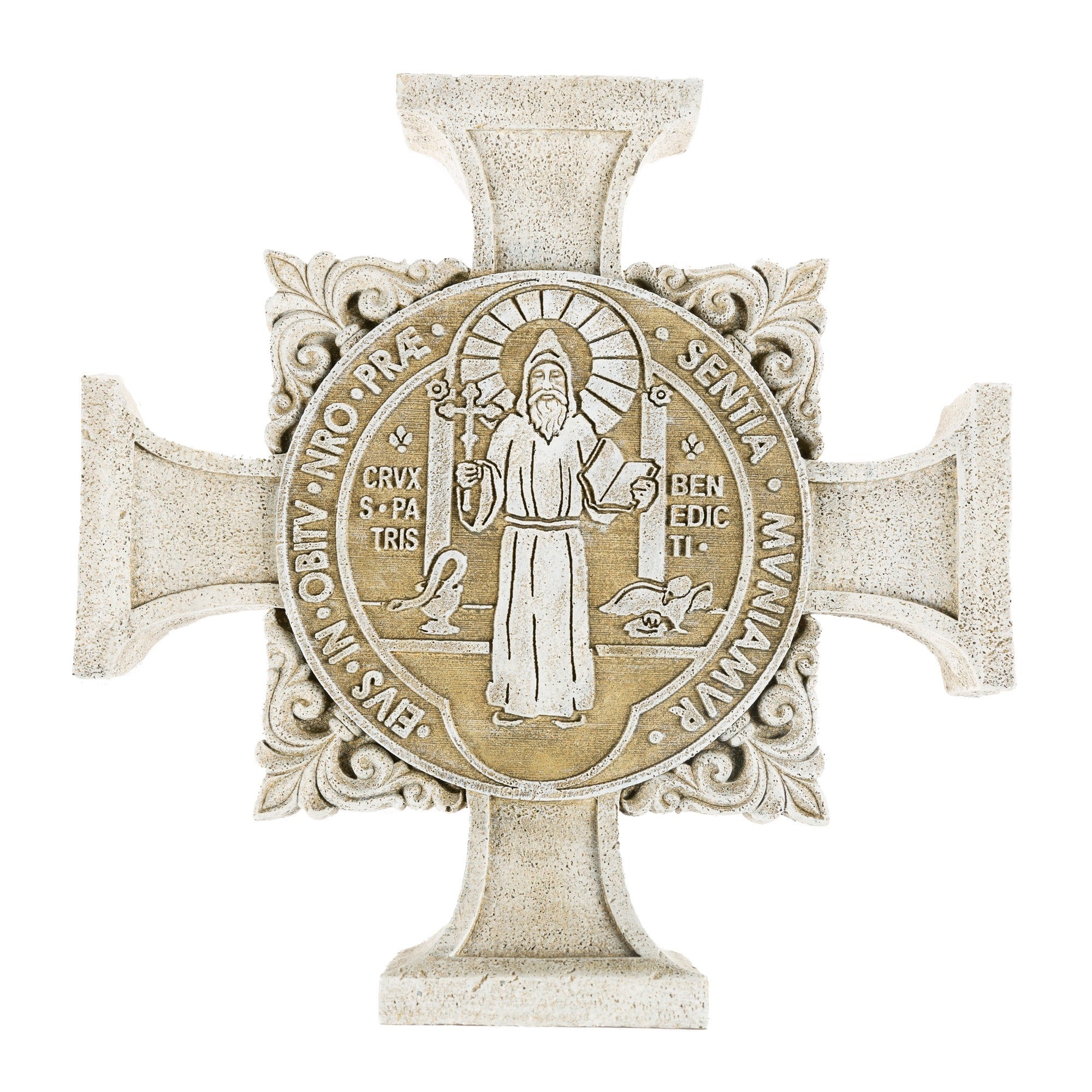 St. Benedict Medal Stepping Stone