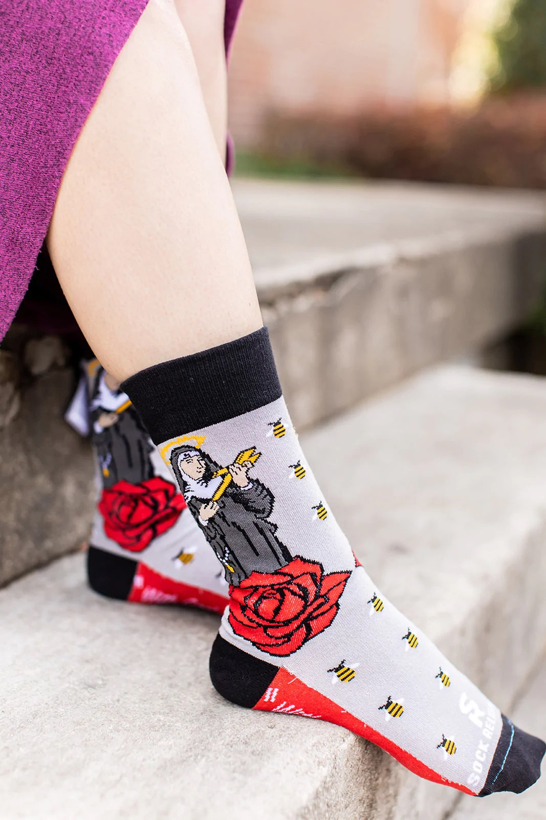St. Rita Adult Socks