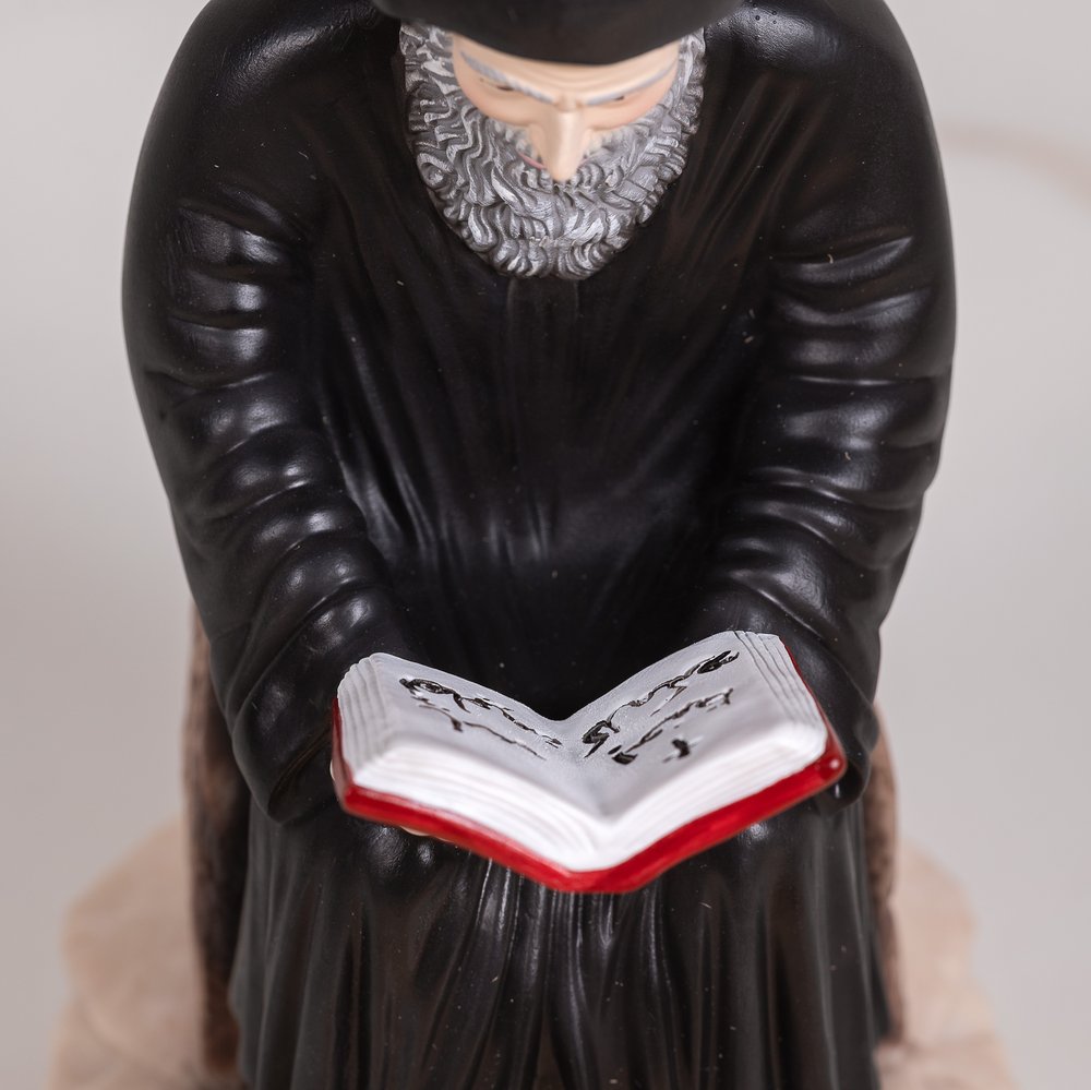St. Charbel Seated/Reading Statue - 8"