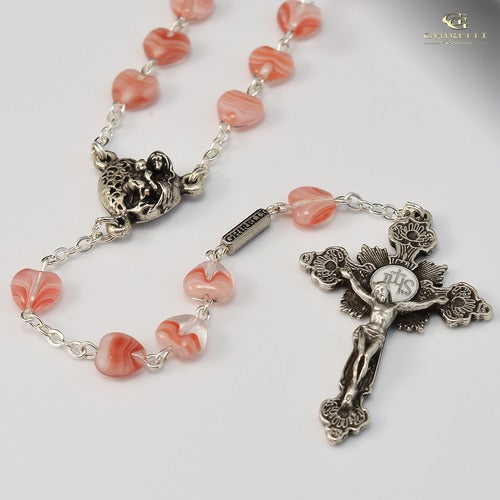 St. Valentine Silver Plated Rosary