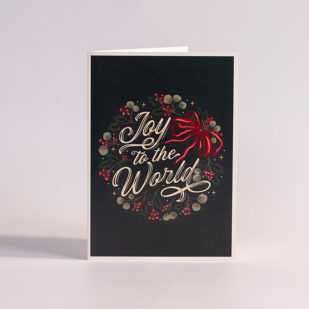 Joy to the World Christmas Cards - Set of 20