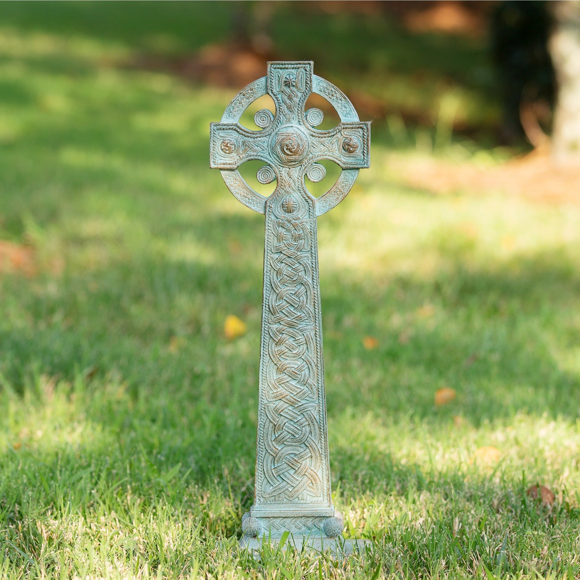 Celtic Garden Cross