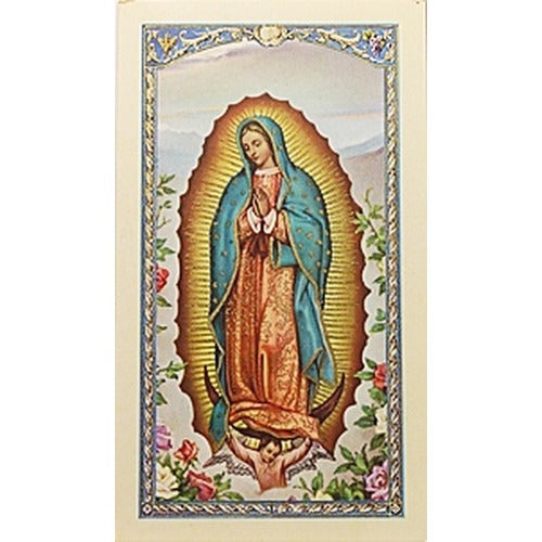Virgen de Guadalupe, Madre (Our Lady of Guadalupe) - Spanish Prayer Card