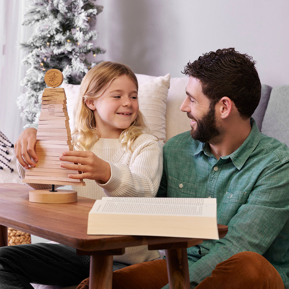 Wooden Jesse Tree Advent Activity