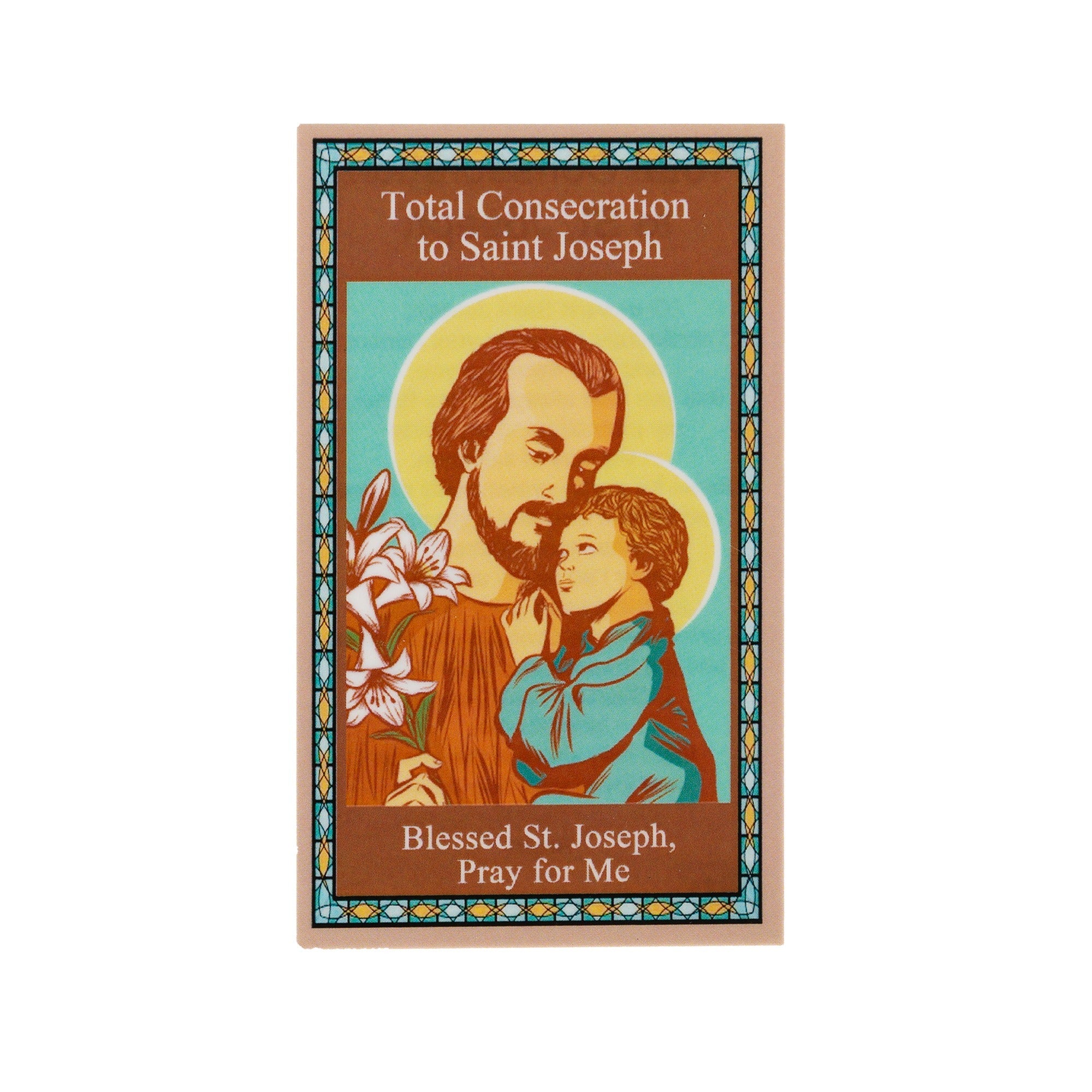 St. Joseph Bracelet with Consecration Prayer Card