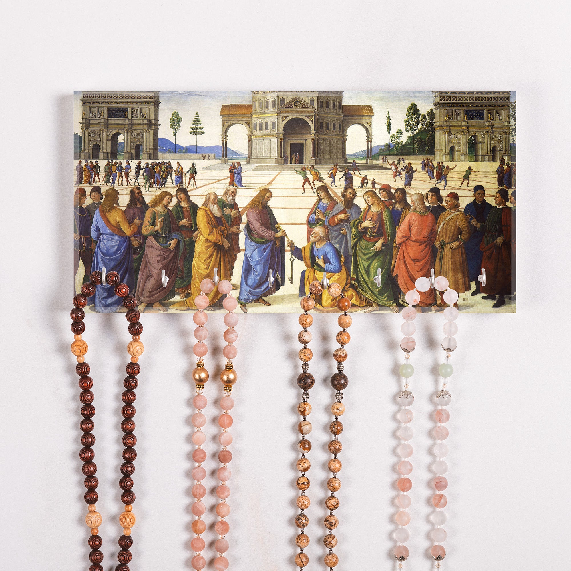 Keys to Heaven 8 Hook Key Rack