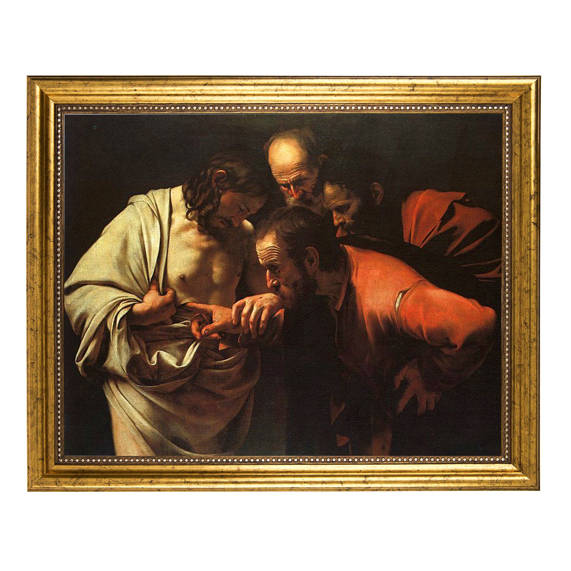 Caravaggio's The Incredulity of Saint Thomas - 8