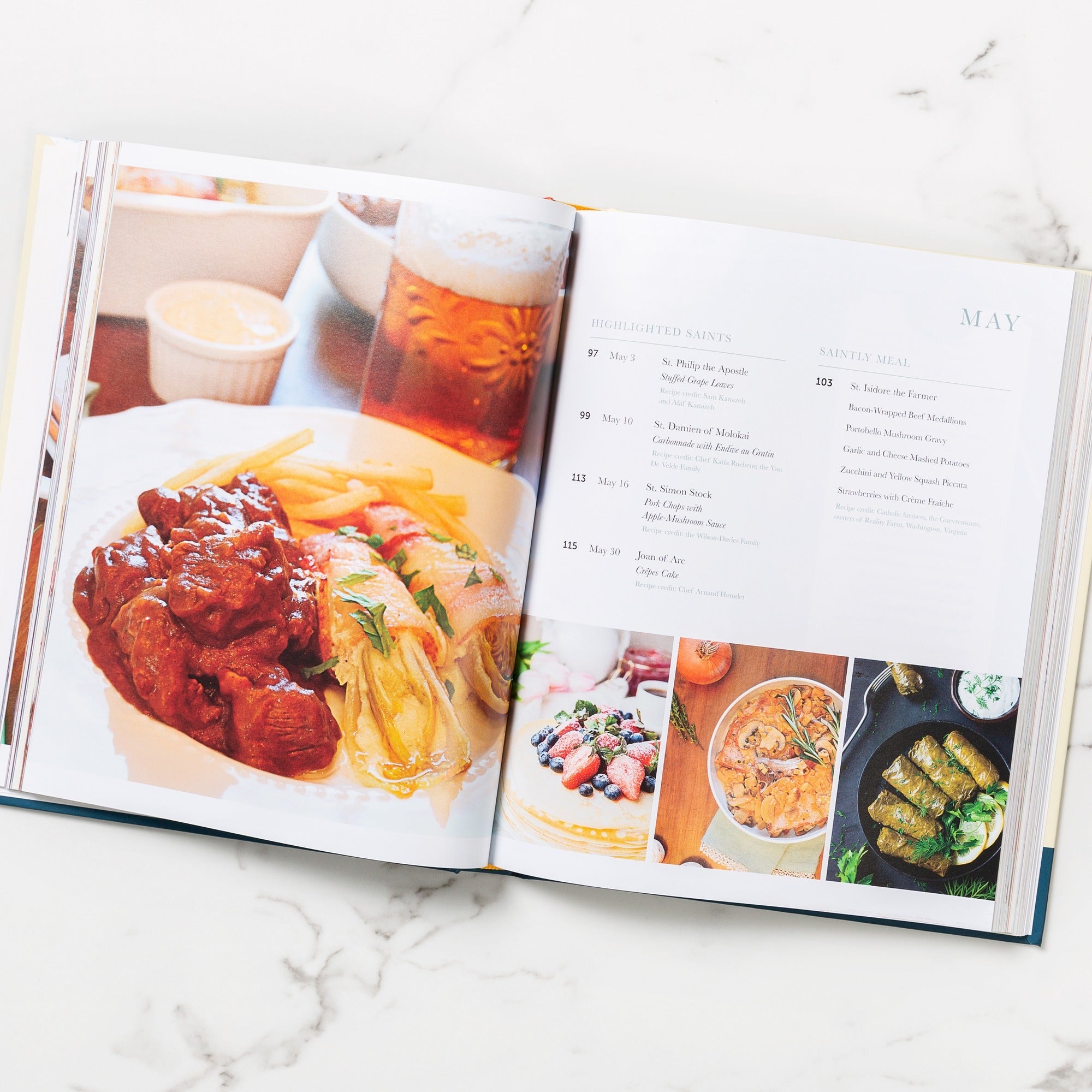 Cooking with the Saints & "I'm Cooking with the Saints" Apron (Gift Set)