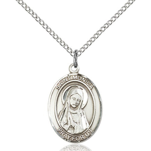Sterling Silver St. Monica Pendant - 2507589