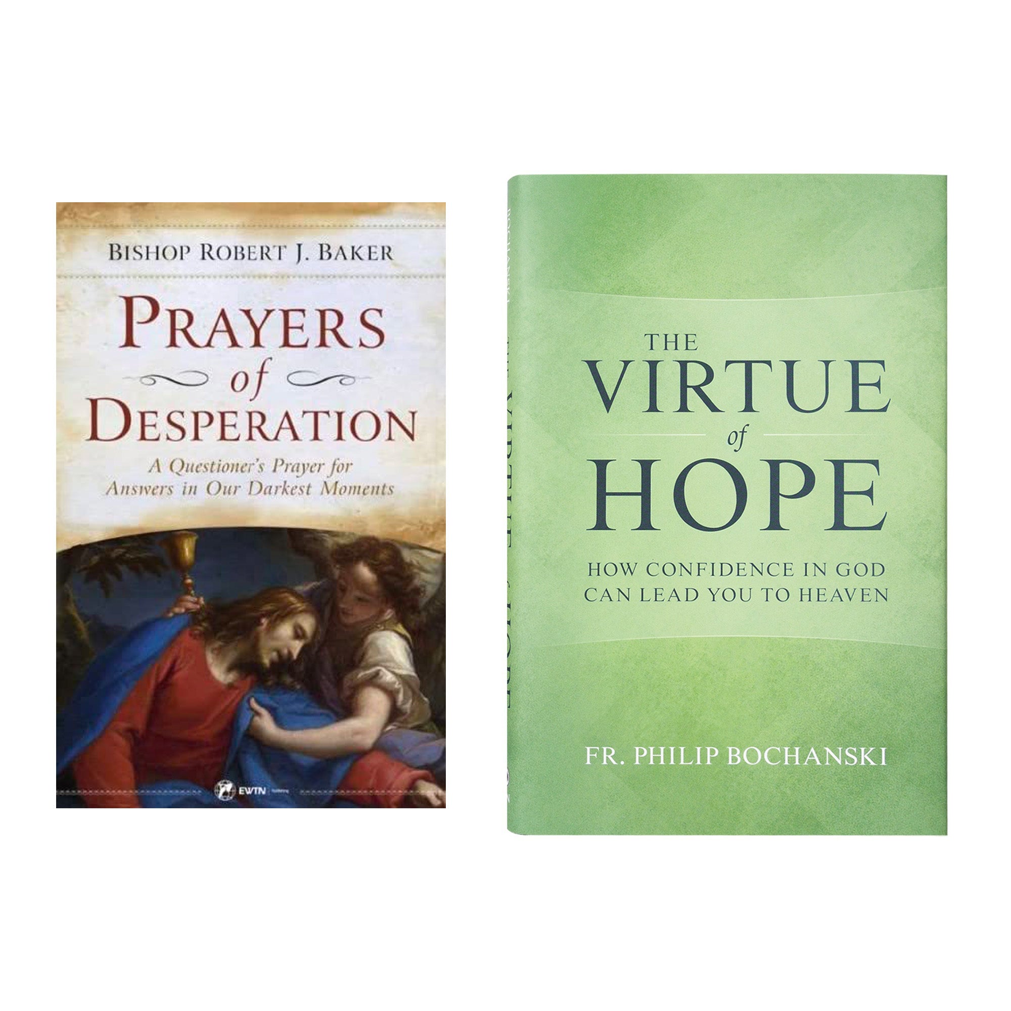 Prayers of Desperation: A Questioner's Prayer for Answers in our Darkest Moments & The Virtue of Hope - How Confidence In God Can Lead You to Heaven (2 Book Set)