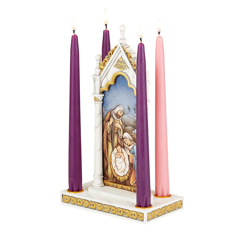 O Little Town of Bethlehem Advent Candle Holder