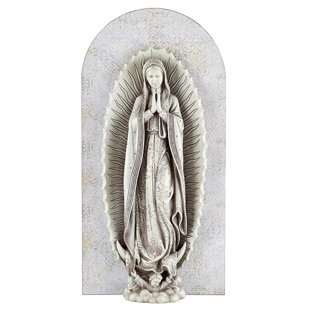 Our Lady of Guadalupe Garden Wall Plaque - 30"