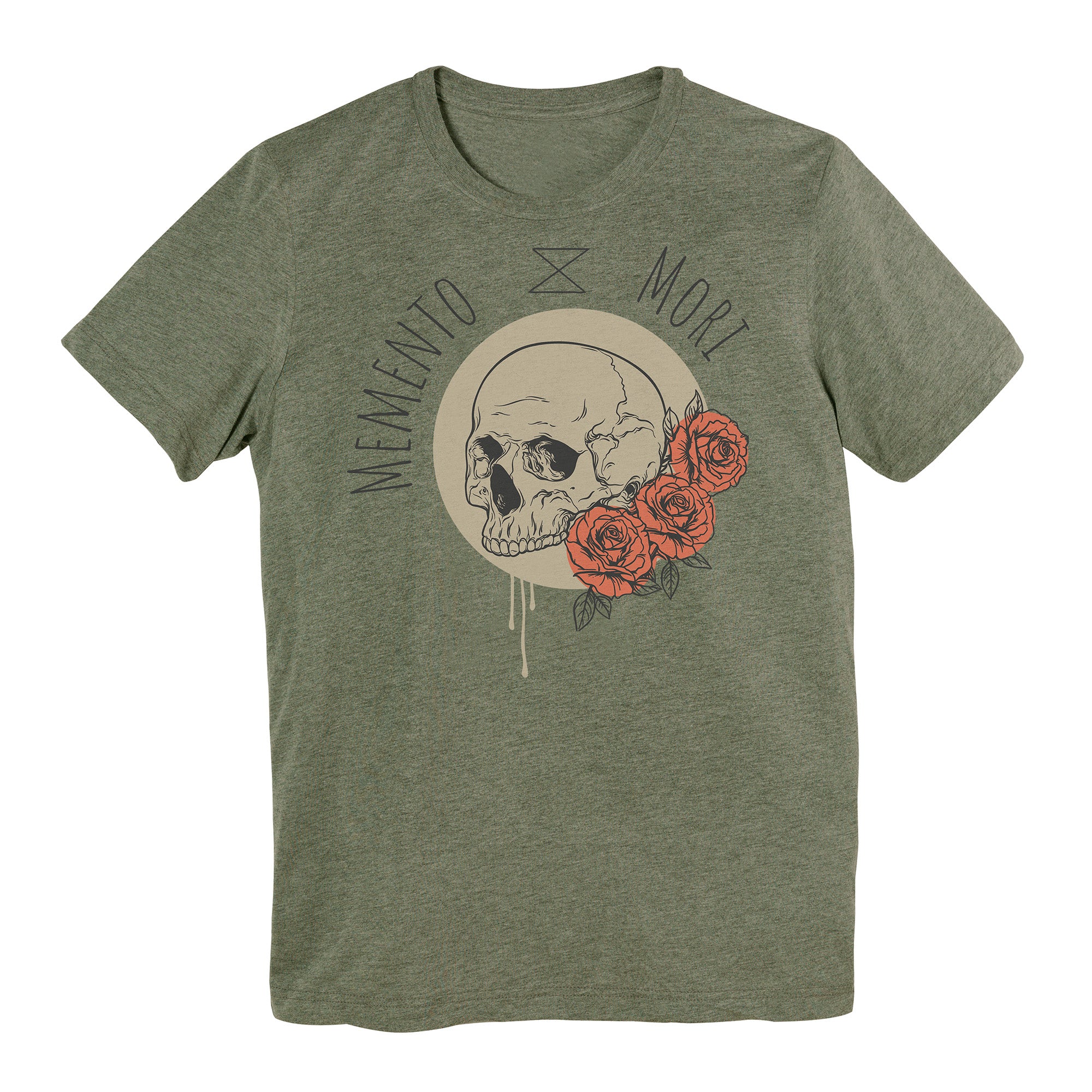 Memento Mori Skull & Roses T-Shirt - Multiple Sizes