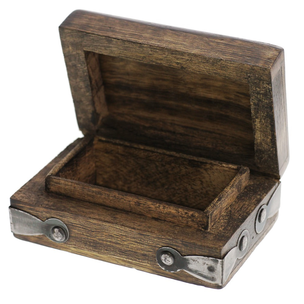 Personalized Budded Cross Rosary Box