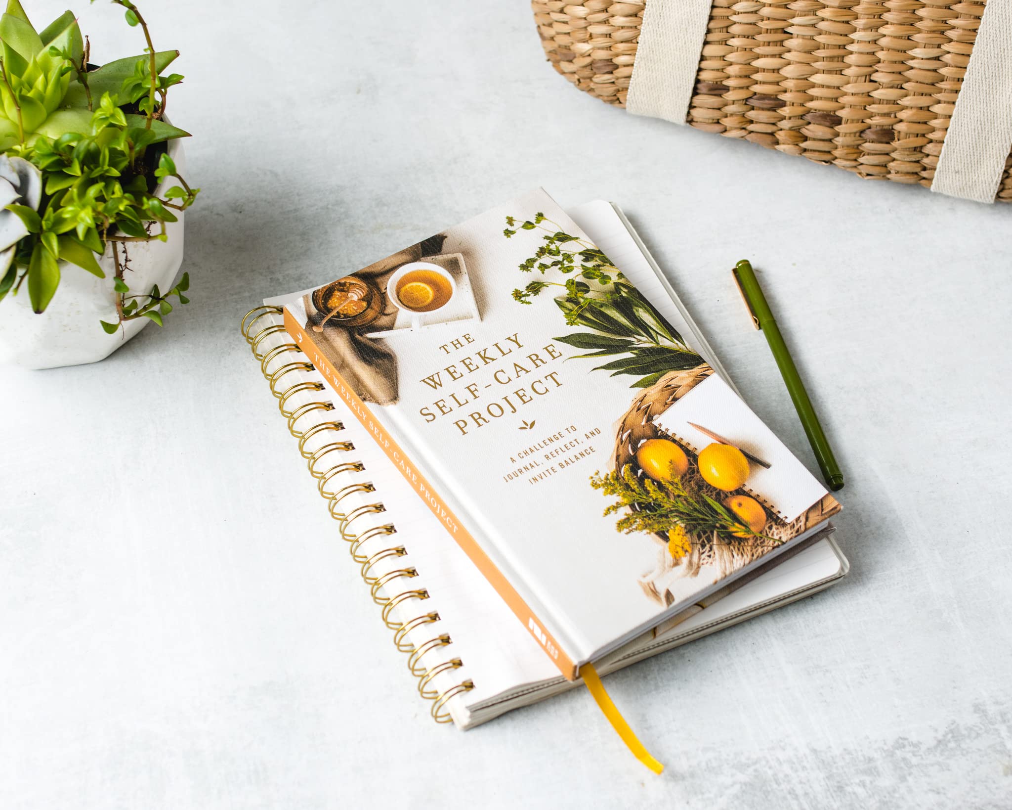 The Weekly Self-Care Project: A Challenge to Journal, Reflect, and Invite Balance