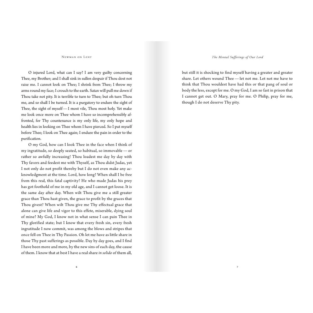 Newman on Lent: Meditations and Sermons