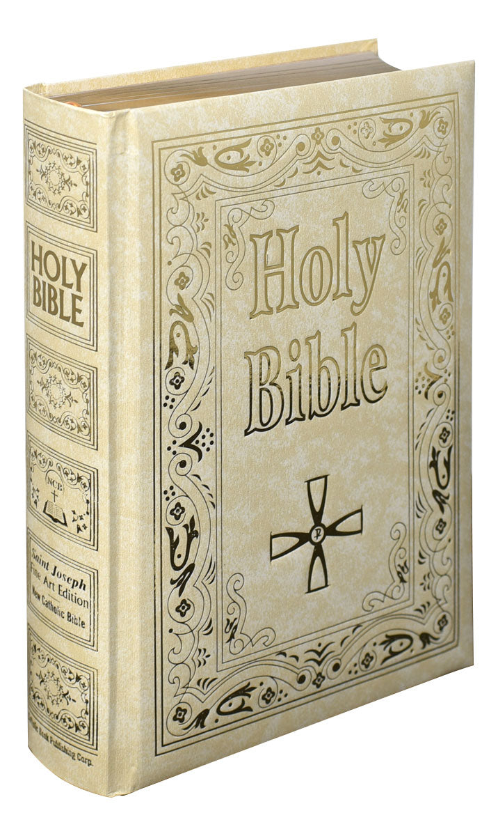 St. Joseph New Catholic Bible - Deluxe White Padded (Large Type)