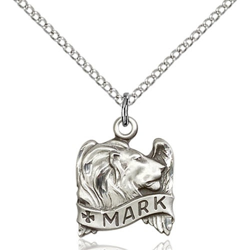Sterling Silver St. Mark Pendant