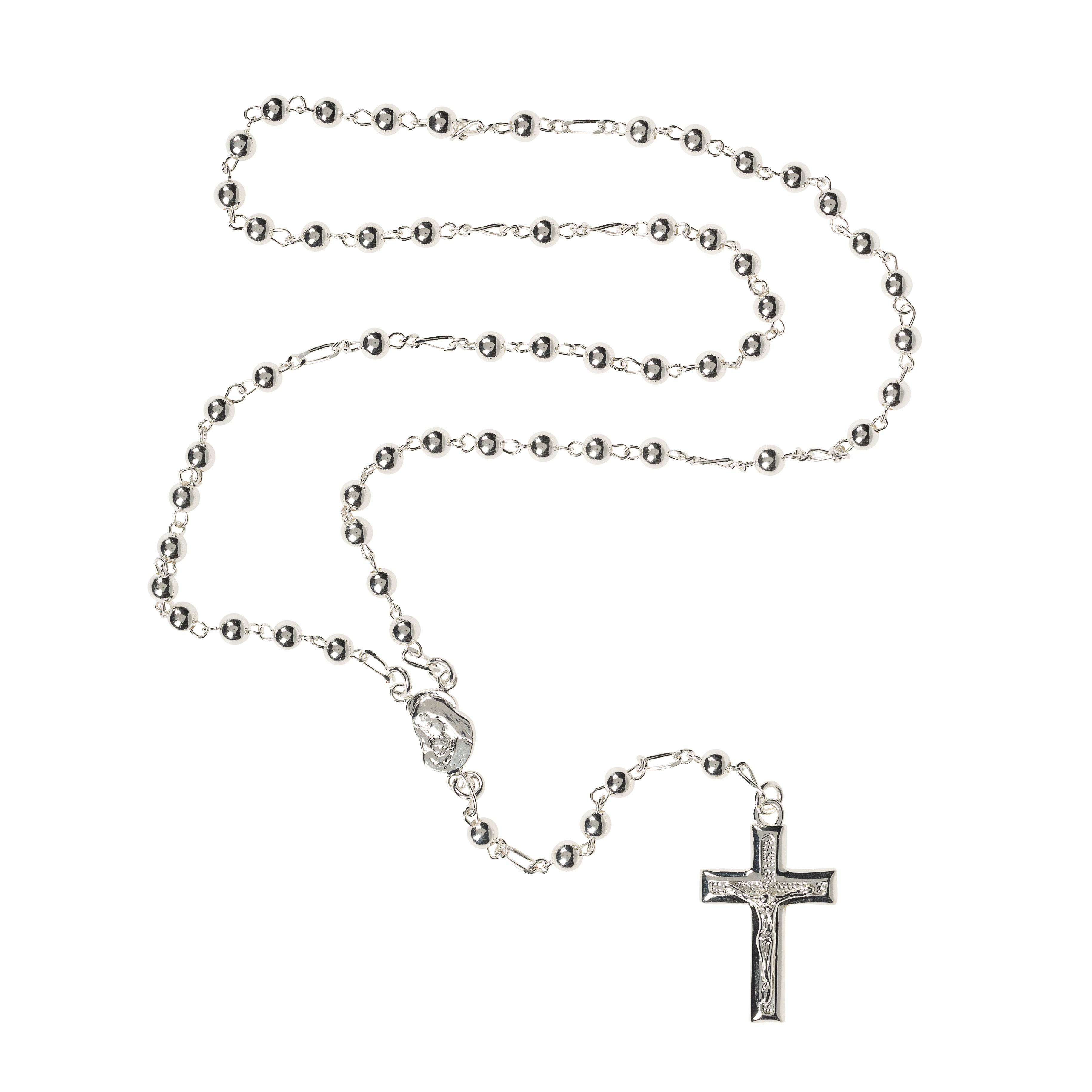 Petite Sterling Silver Italian Rosary