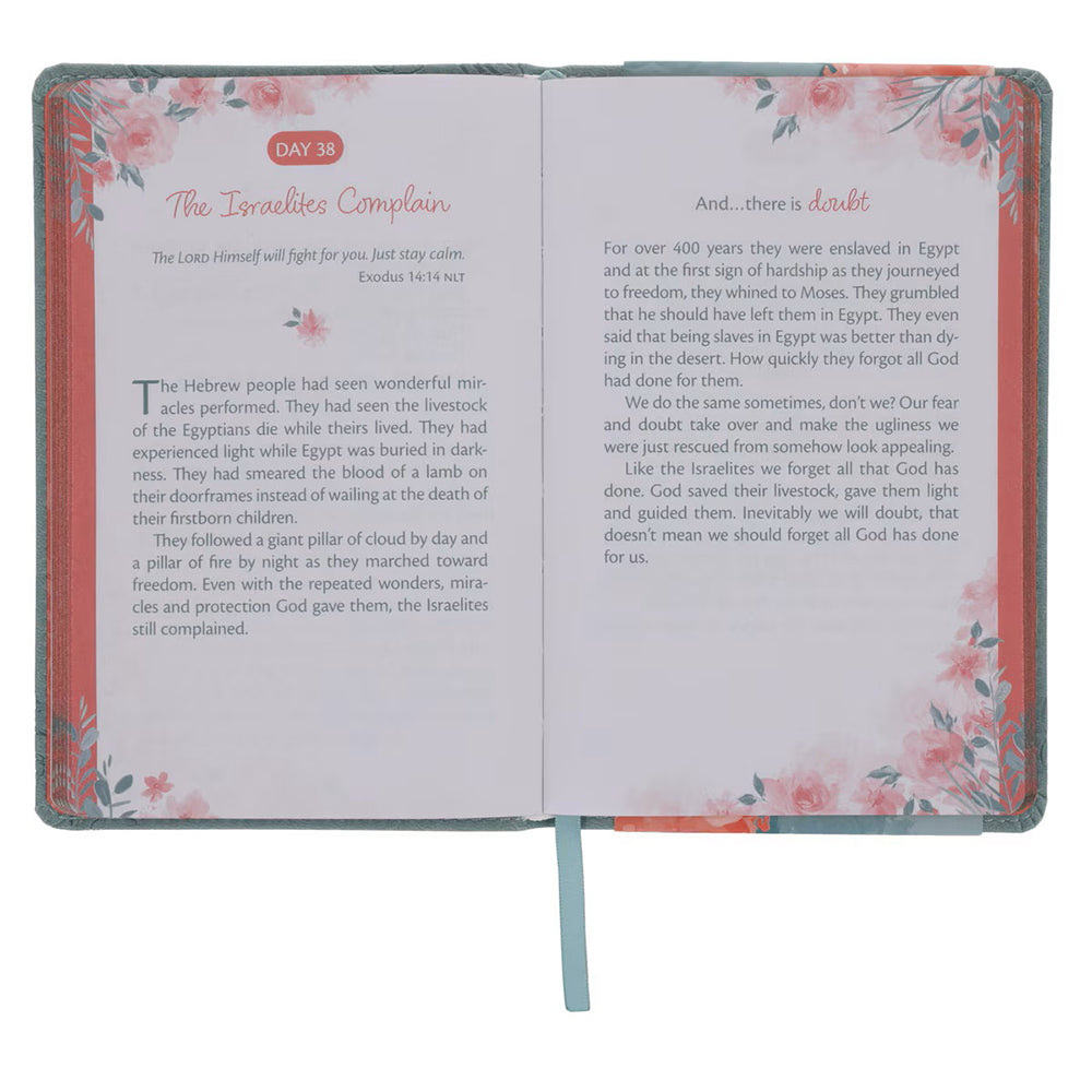 Trusting in God's Plan 90-Day Leatherette Devotional