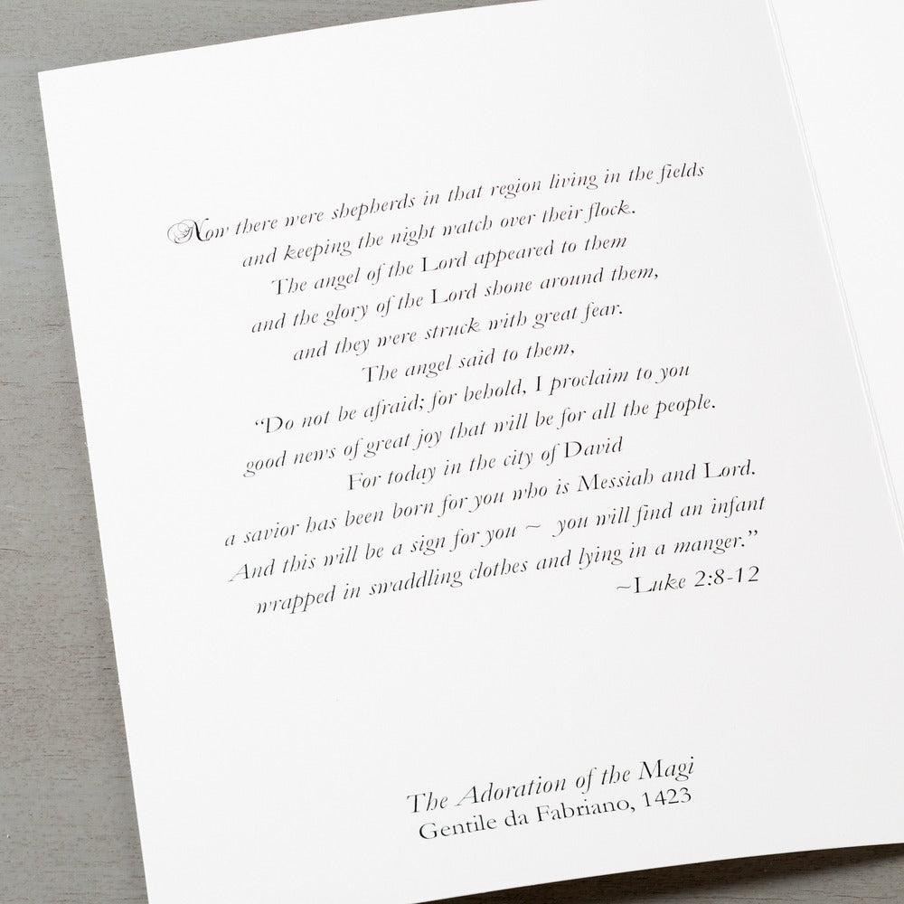 Nativity Blessings Christmas Card for Priests