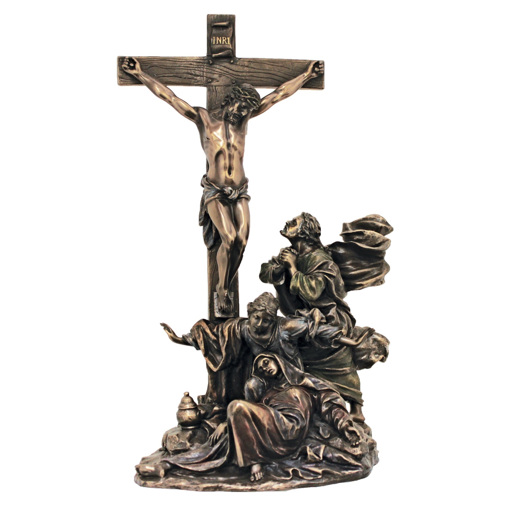 Crucifixion Masterpiece Statue 13''